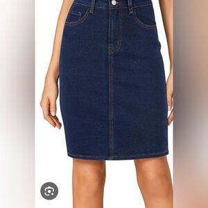 Classic Denim Skirt